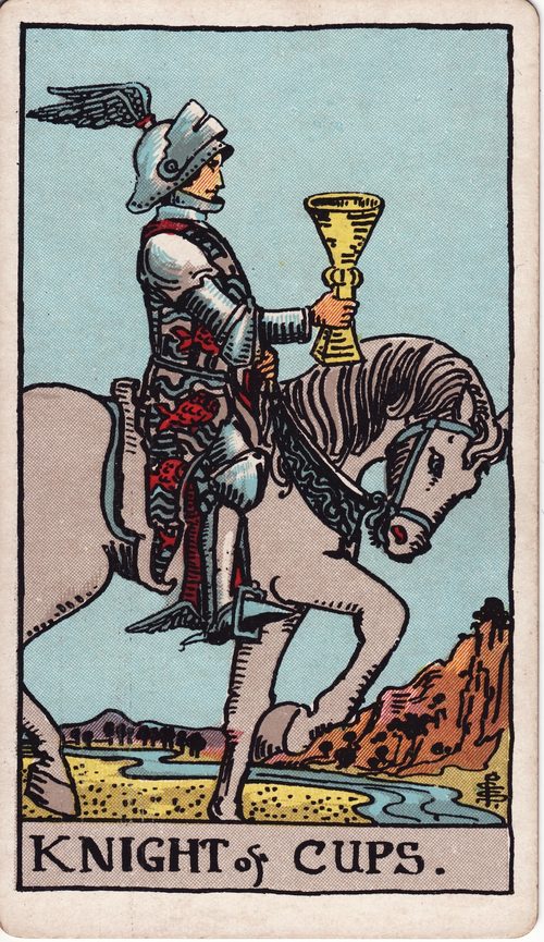 圣杯骑士（Knight of Cups）· rider-waite