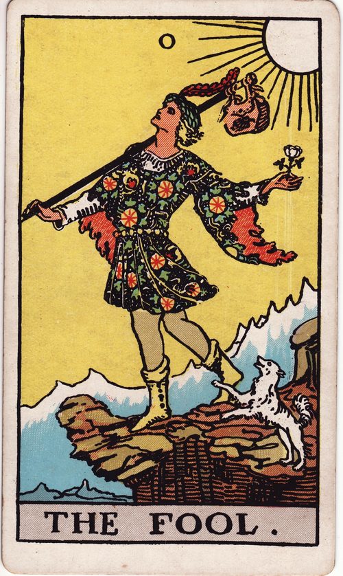 愚者（The Fool）· rider-waite