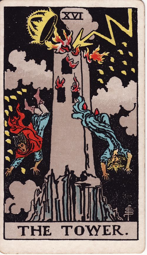 高塔（The Tower）· rider-waite