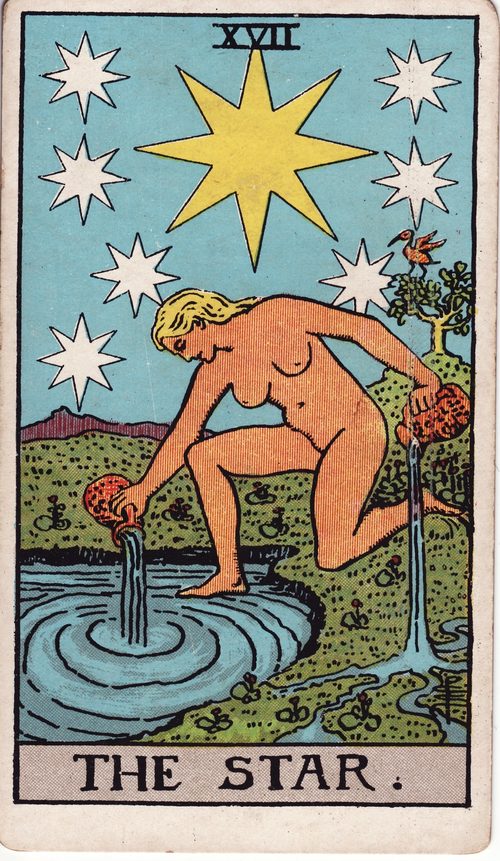星星（The Star）· rider-waite