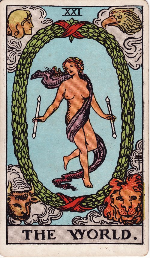 世界（The World）· rider-waite