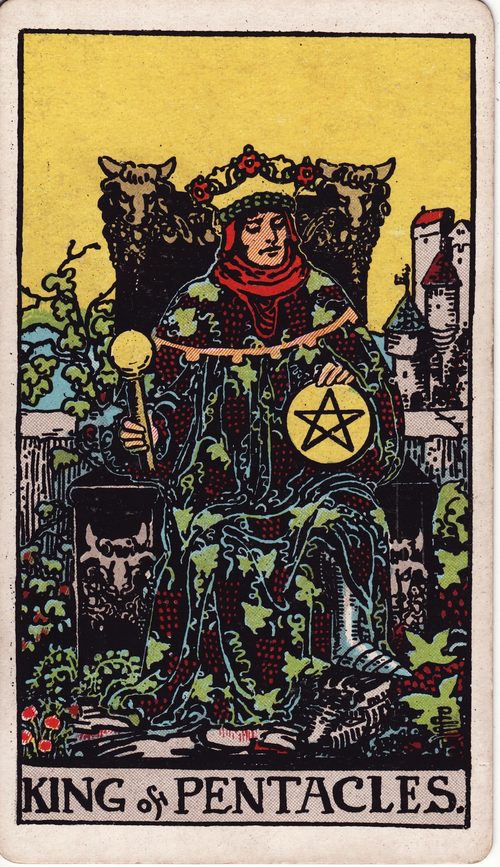 星币国王（King of Pentacles）· rider-waite